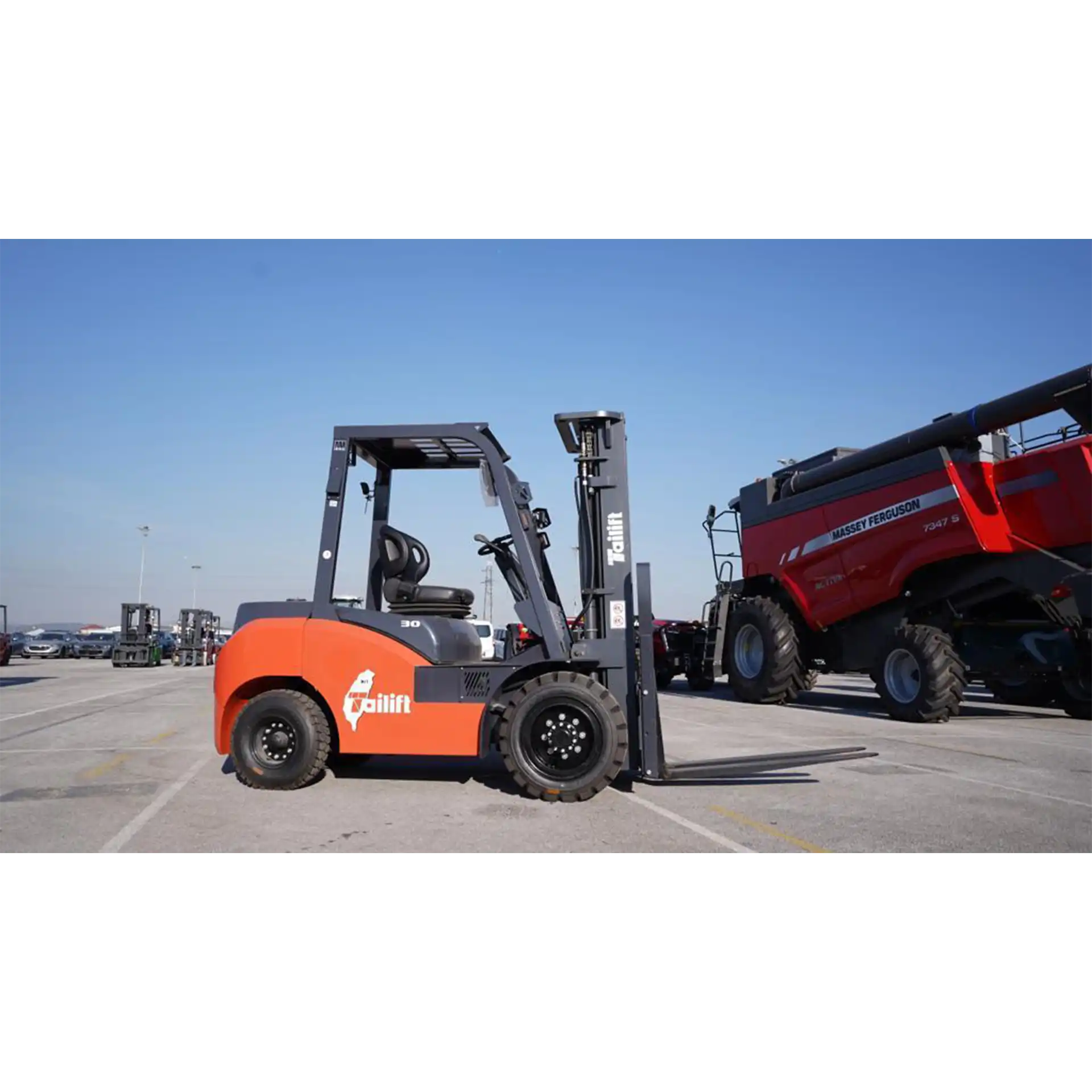 3,5 Ton Kapasite, Maksimum Kararlılık – Tailift PFD35 Dizel Forklift
