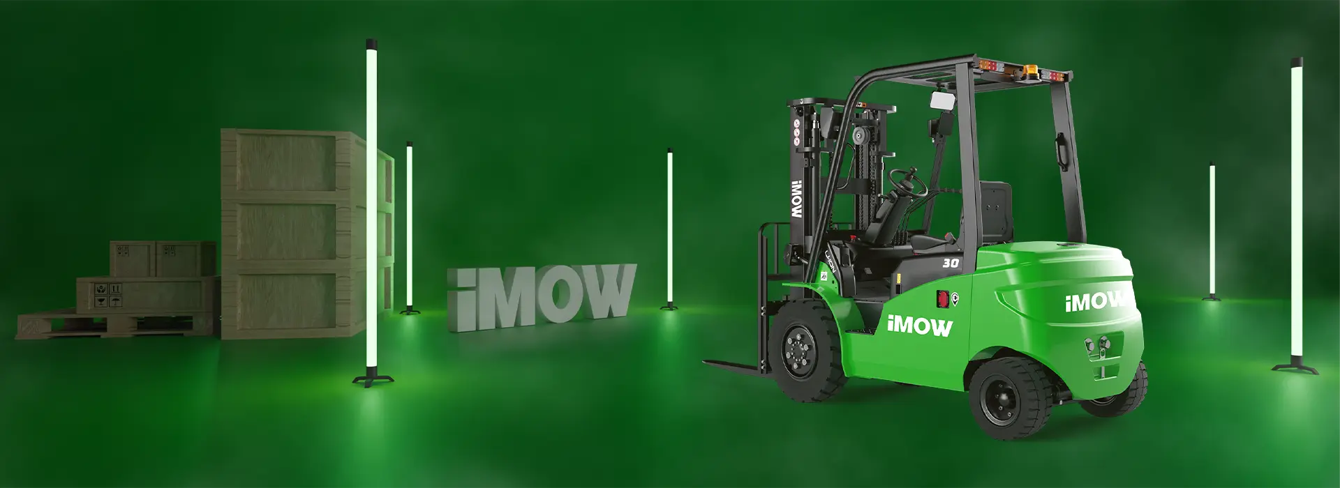 3 TON İMOW Lityum-İyon Forklift – Güçlü Forklift Akü Jeneratör Farkı