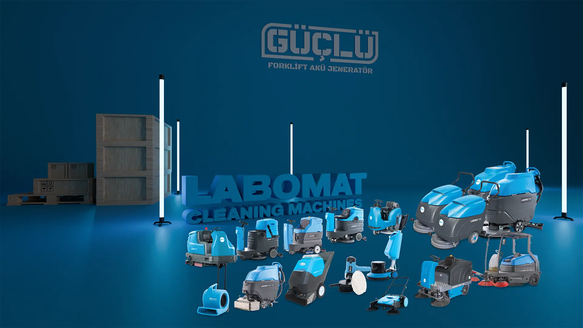 Labomat Endüstriyel Zemin Temizlik Makineleri