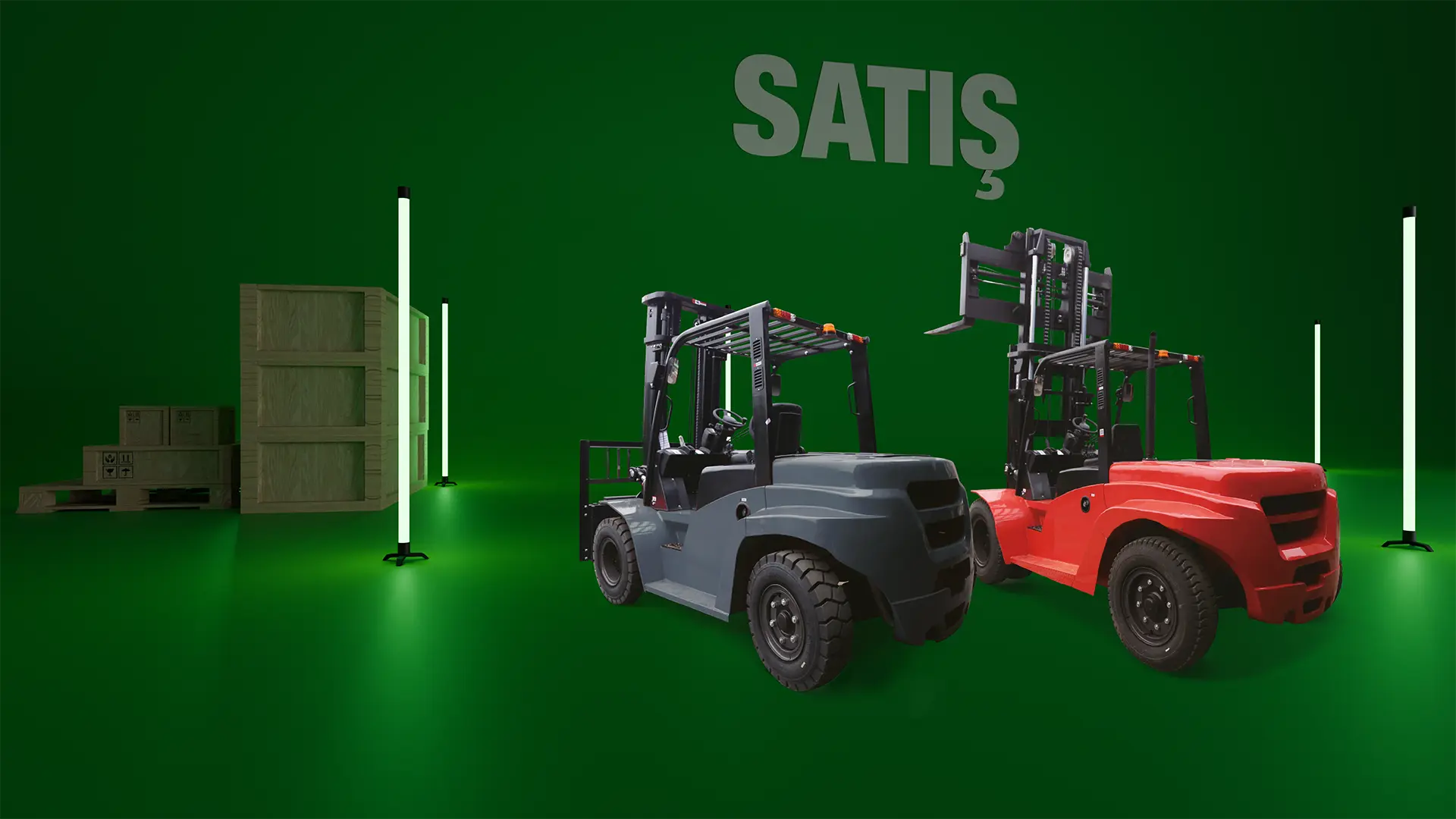 dizel forklift satışında sunduğumuz satış sonrası destek hizmetlerimiz, Güçlü Forklift